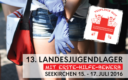 Banner vom Landesjugendlager 2016