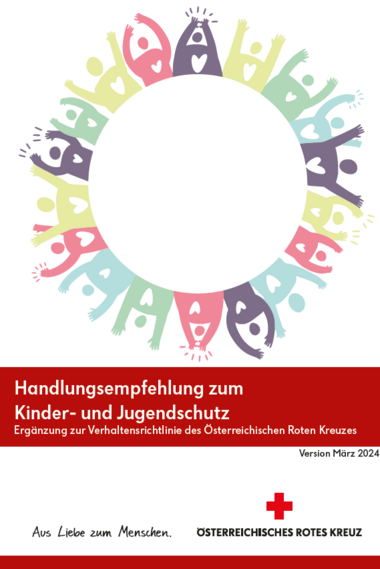 Titelblatt Handlungsempfehlung zum Kinder- und Jugendschutz