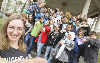 Gruppenfoto beim Young Leadership Training