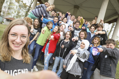 Gruppenfoto beim Young Leadership Training