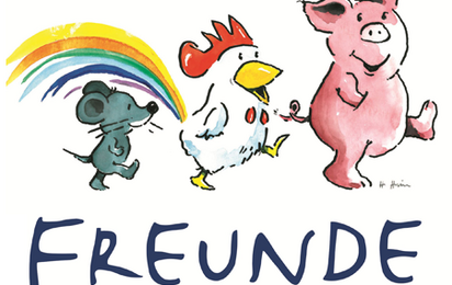 Logo Illustration Freunde Programm