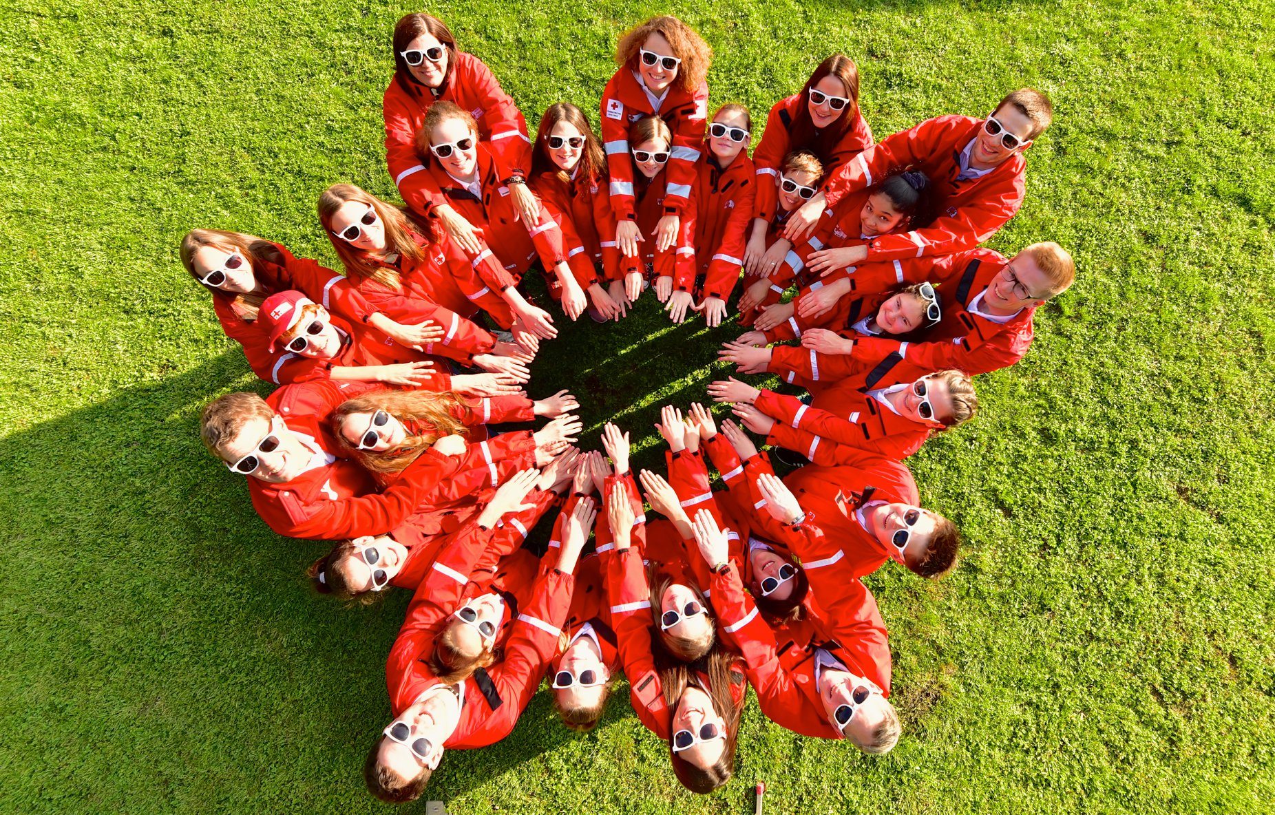 Gruppenfoto von der Jugendgruppe Hallein