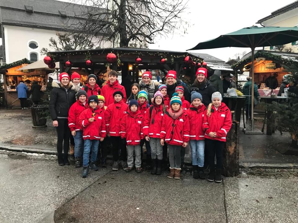 Gruppenfoto von der Jugendgruppe Strobl