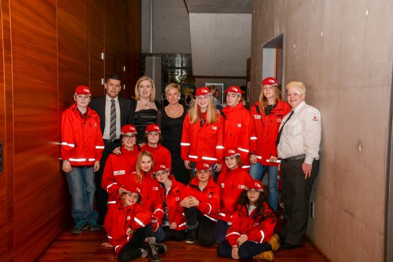 Gruppenfoto von der Jugendgruppe Zell am See